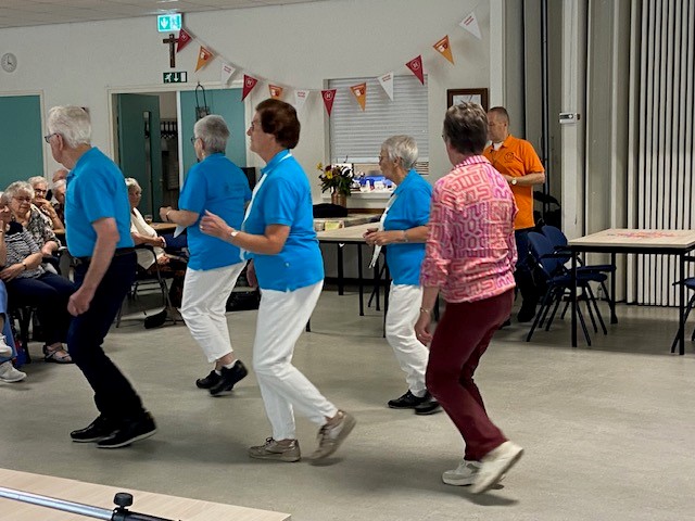 Line dance Boszicht