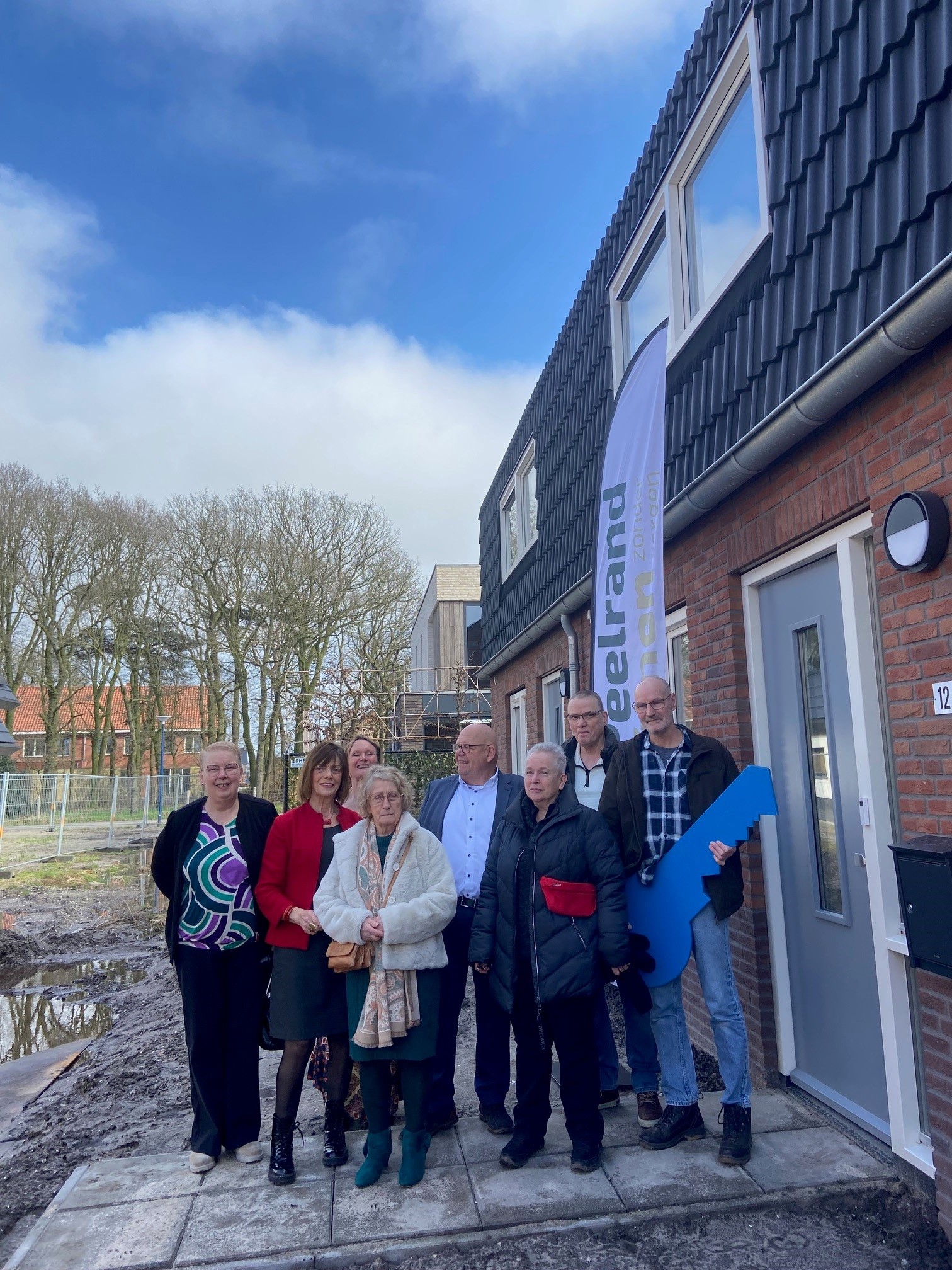 Oplevering nieuwbouwwoningen Breukzone