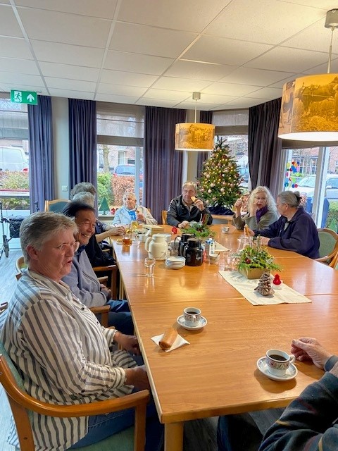 Kerstkoffie worstenbroodjes