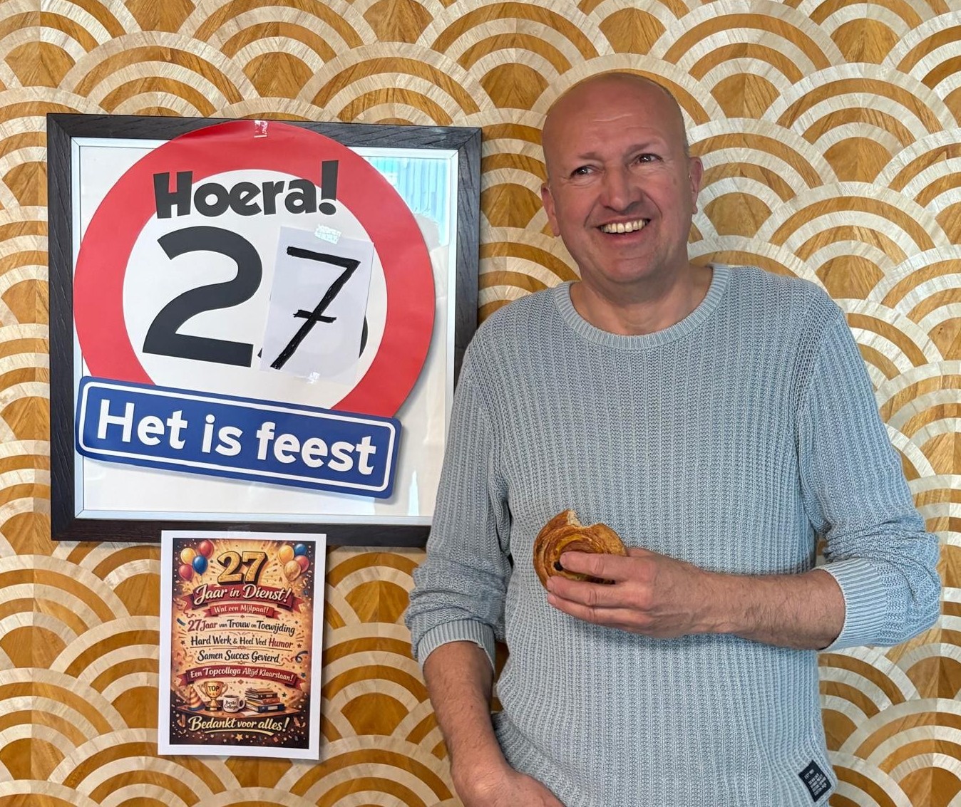 Hennie is maar liefst 27 jaar in dienst🎉!