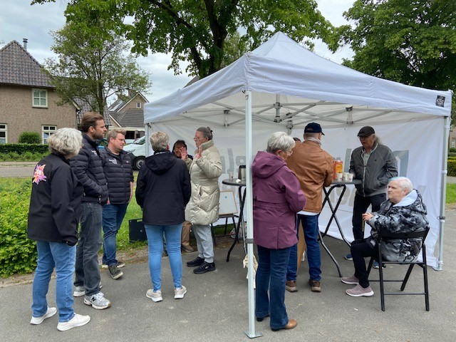 Buurtkoffie op het Pekplein Venhorst